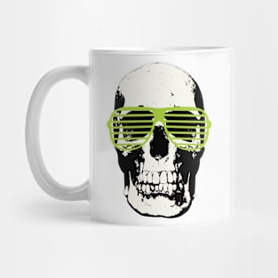 Cool skull with cool glasses Mug